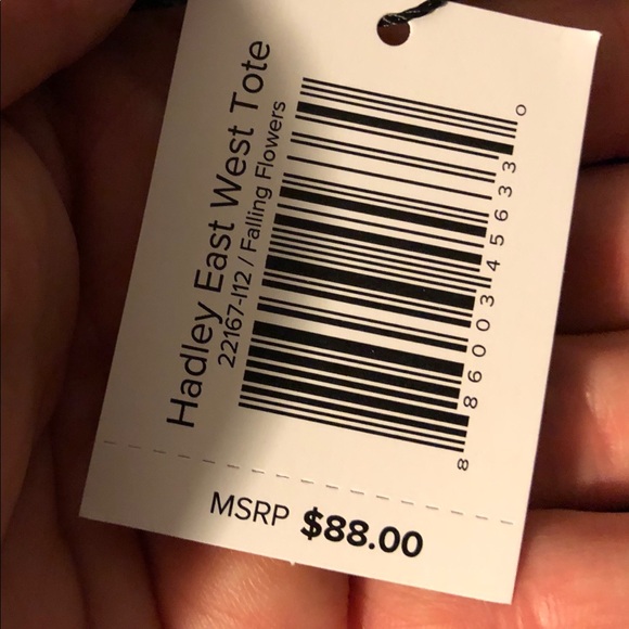 NEW Vera Bradley Hadley East West tote - Picture 3 of 4